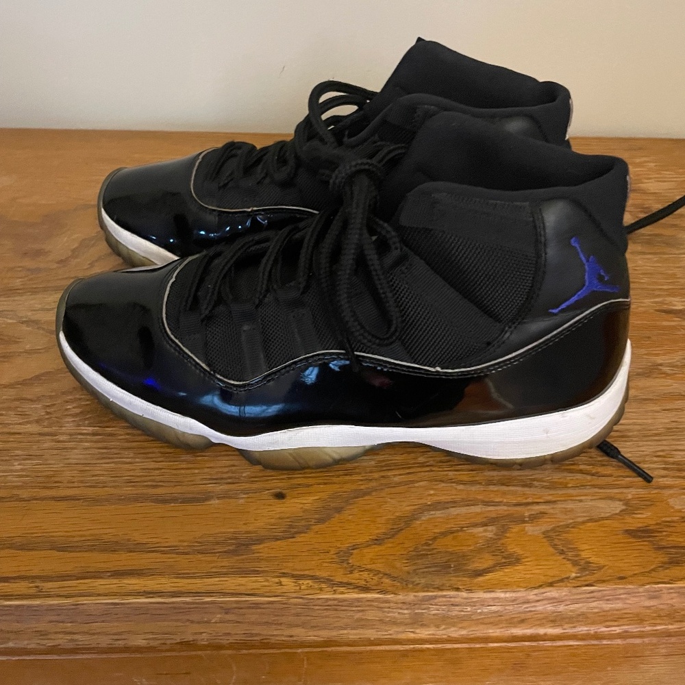 2016 Men's Nike Air Jordan 11 Retro Space Jam Black High Sz 11 (378037-003)